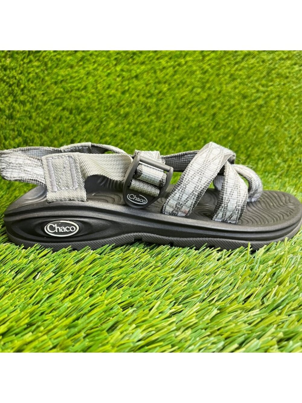 Chaco Z/Volv Womens Size 6 Gray Beach Walking Outdoor‎ Hiking Strappy Sandals